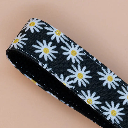 Black Denim Wristlet Keychain - Pera Atelier