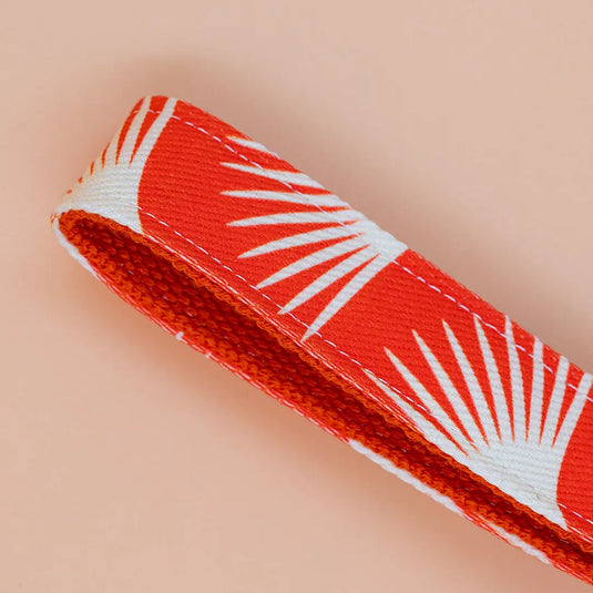 Orange Denim Wristlet Keychain - Pera Atelier