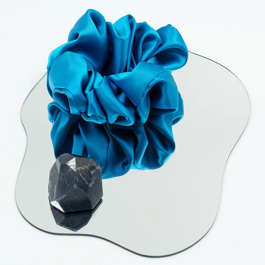 Lagoon - Silk Scrunchie