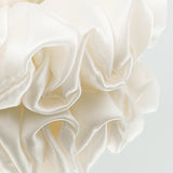 Snowy - Silk Scrunchie
