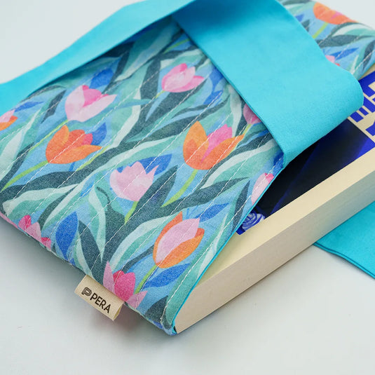 Tulip Field Book Sleeve - Small