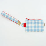 Gingham Pop Wristlet
