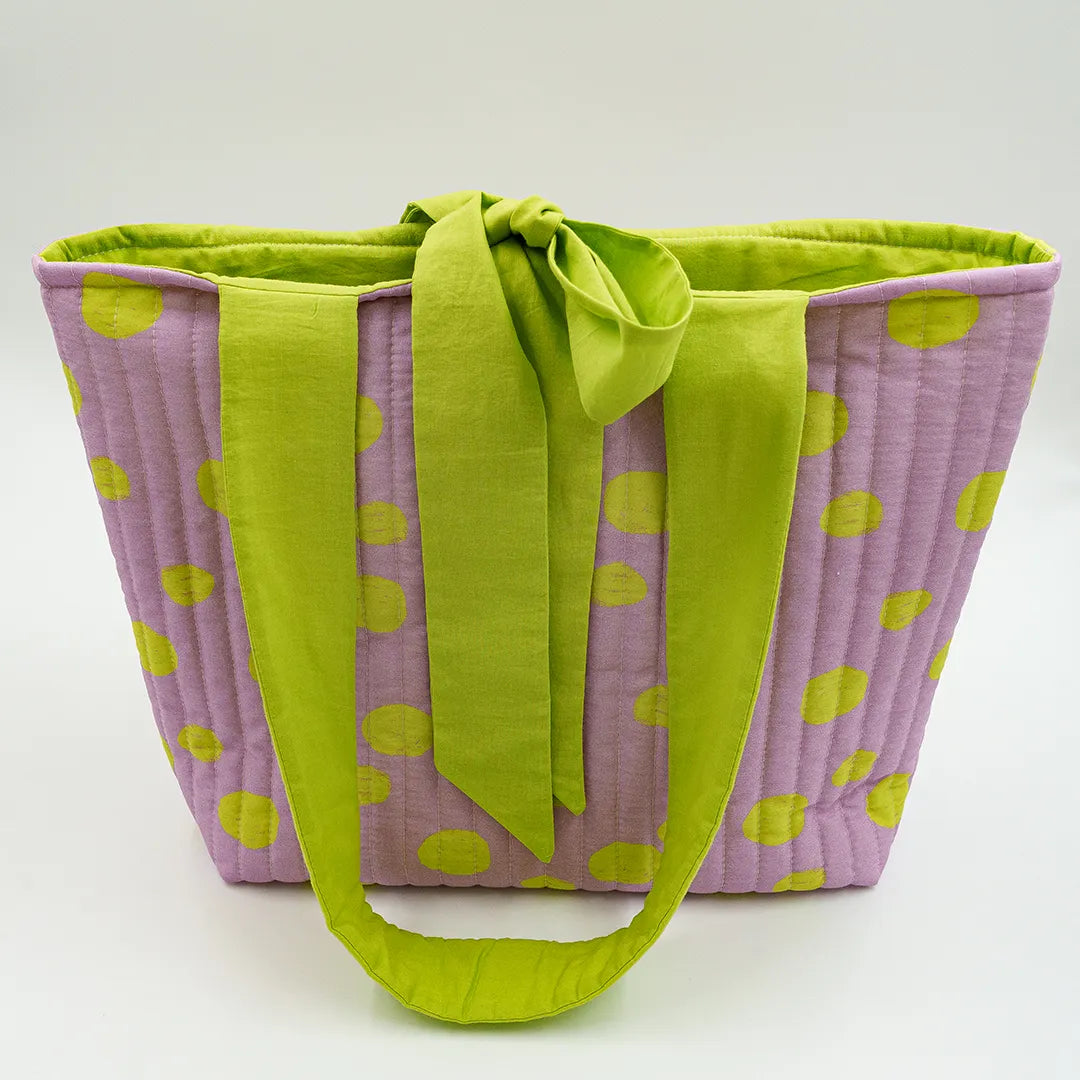 Lilac Dot Everyday Tote