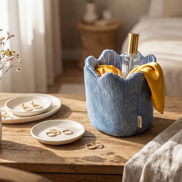The Azure Harmony Basket - S
