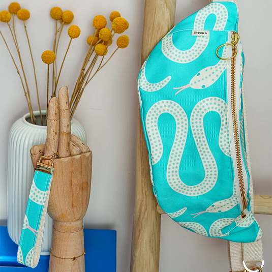 Fanny Pack – Turquoise - Pera Atelier