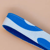 Blue Denim Wristlet Keychain - Pera Atelier