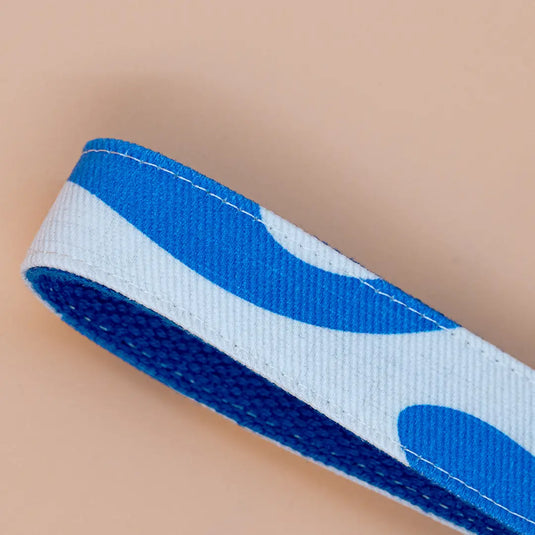 Blue Denim Wristlet Keychain - Pera Atelier