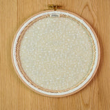 Pera Atelier - Customized baby girl name hoop with cute whimsical bunny embroidery. Nursery decor gift